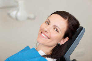 Female Patient Smiling In Dentistry